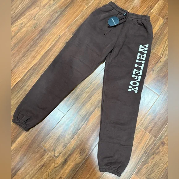 White Fox Sweat Pants - Picture 3 of 9